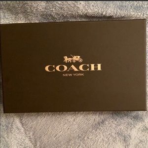 Coach passport holder